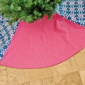 Americana Christmas Tree Skirt 60 Inch