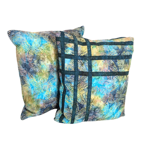 Batik Colorful Throw Pillows Duo - Image 11
