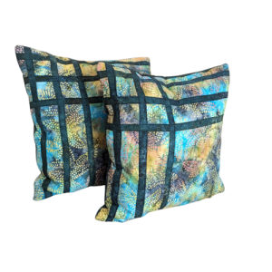 Batik Colorful Throw Pillows Two Set