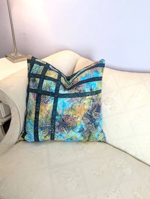 Batik Colorful Throw Pillow Too - Image 6