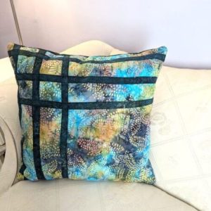 Batik Colorful Throw Pillow Too