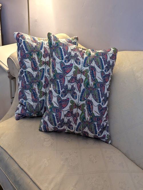 Butterfly Throw Pillow Set - Image 2