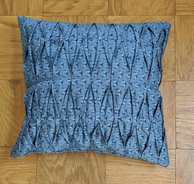 Charcoal Mist Throw Pillow - Image 2