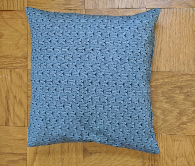 Charcoal Mist Throw Pillow - Image 3