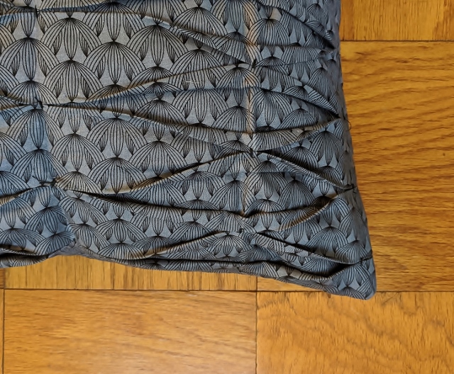 Charcoal Mist Throw Pillow - Image 6