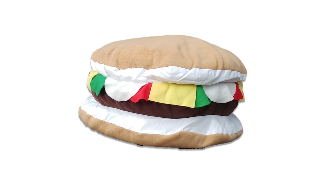 Cheeseburger Throw Pillow - Image 4