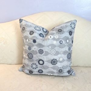 Falling Snowflakes Throw Pillow Too