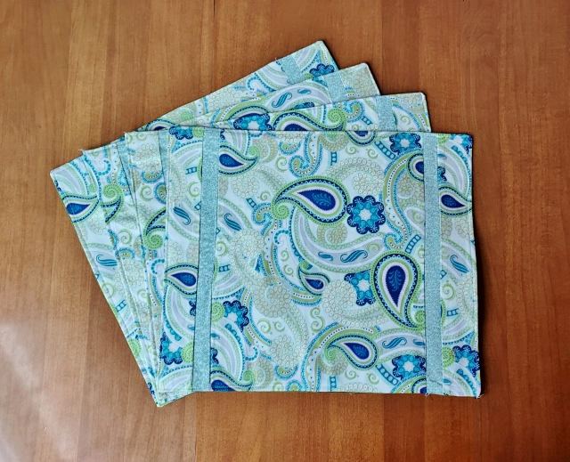 Fresh Paisley Dining Table Placemats - Image 3