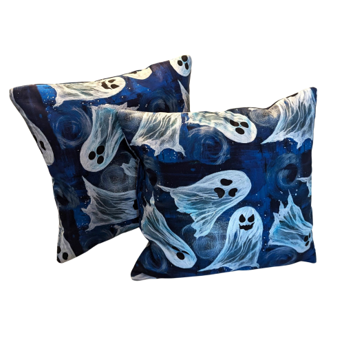 Ghost Halloween Throw Pillow Set - Image 11