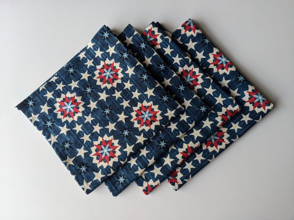 Americana Dinner Table Napkins - Image 9