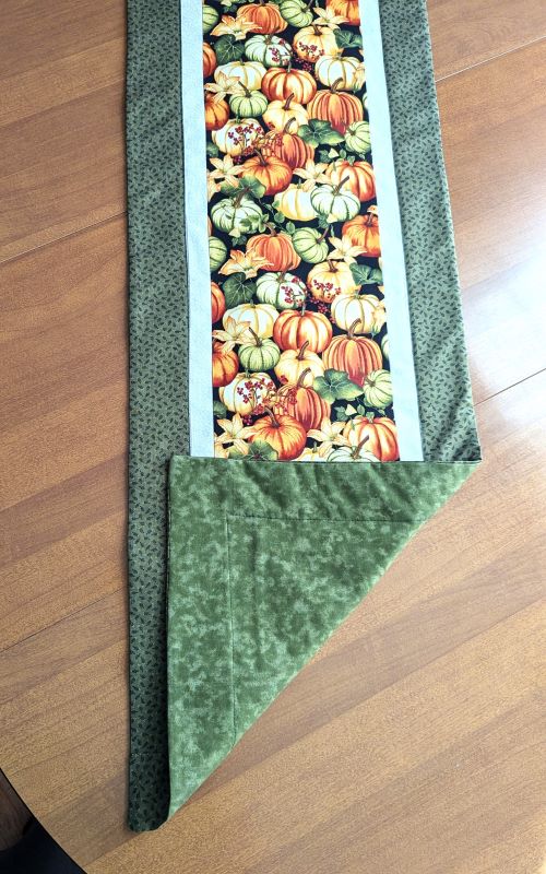 Pumpkin Table Runner Green - Image 6