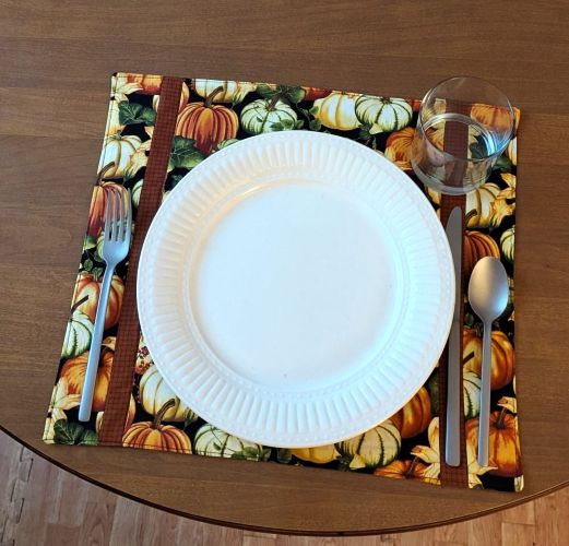 Pumpkin Placemat Set