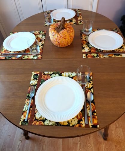 Pumpkin Placemat Set - Image 7