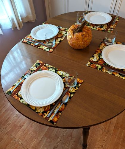 Pumpkin Placemat Set - Image 5