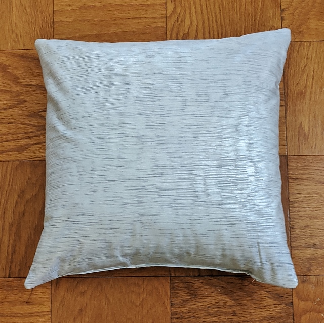 Silver Gray Throw Pillow Duo - Image 4