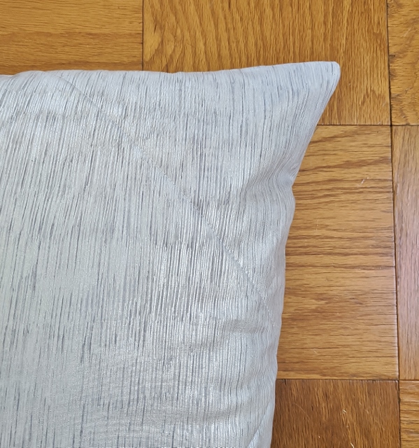 Silver Gray Throw Pillow Duo - Image 5