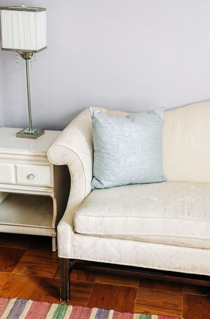 Silver Metallic Throw Pillow - Image 3