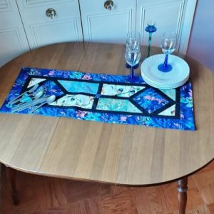 Stained Glass Table Runner