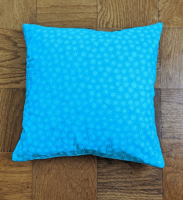 Stars on Teal Throw Pillow - Image 4