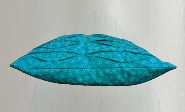 Stars on Teal Throw Pillow - Image 6