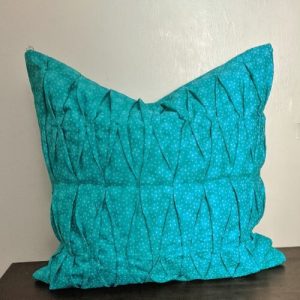 Stars on Teal Throw Pillow