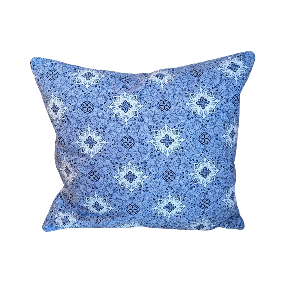 Stone Blue Throw Pillow - Image 7