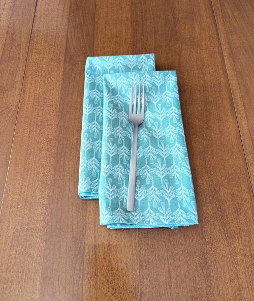 Stone Sage Dinner Table Napkins - Image 6