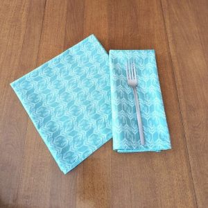 Modern Green Dinner Table Napkins