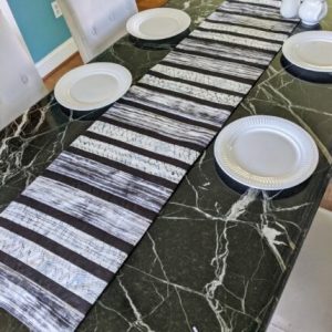 Urban Spirit Modern Table Runner Dark