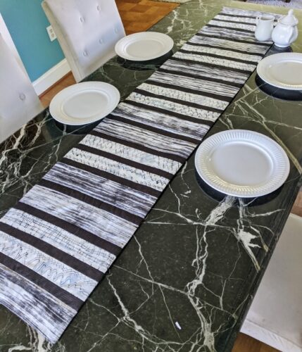 Urban Spirit Modern Table Runner Dark