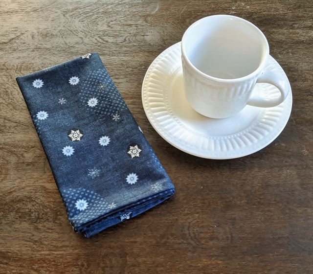 Winter Snow Dinner Table Napkins