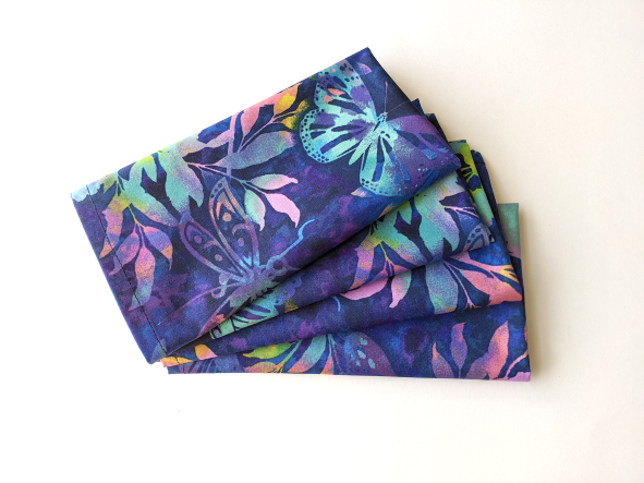 Blue Butterfly Dinner Table Napkins - Image 10