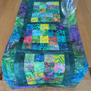 Batik Table Runner Aurora