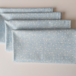 Blue and White Dinner Table Napkins