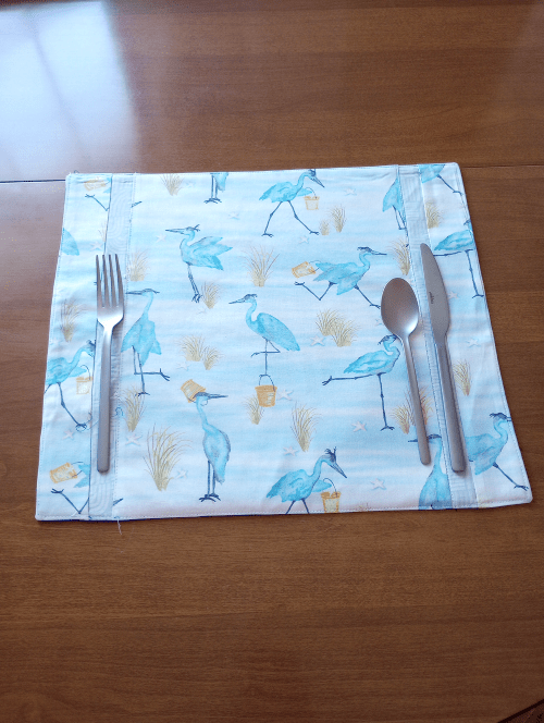 Blue Herons Dining Table Placemats - Image 3
