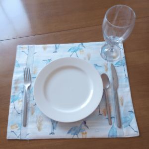 Blue Herons Dining Table Placemats