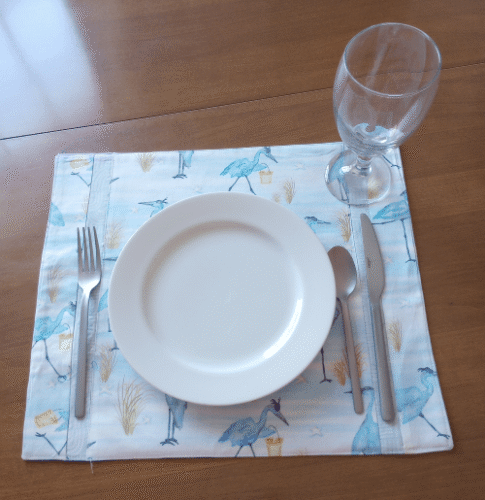 Blue Herons Dining Table Placemats
