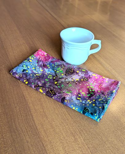 Batik Dinner Table Napkins Nebula - Image 4