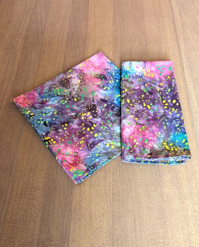 Batik Dinner Table Napkins Nebula - Image 2