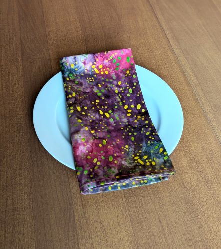 Batik Dinner Table Napkins Nebula - Image 6