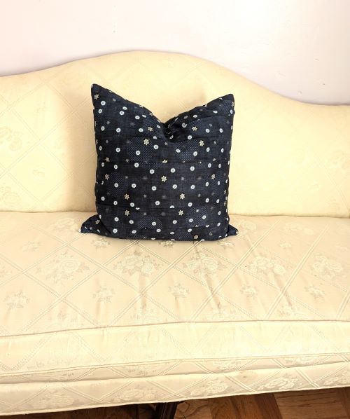 Falling Snowflakes Throw Pillow - Image 5