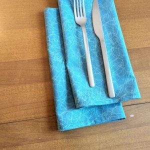 Cornflower Blue Dinner Table Napkins
