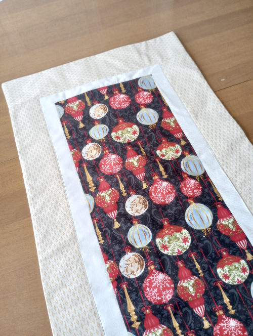 Holiday Wishes Ornament Table Runner - Image 7