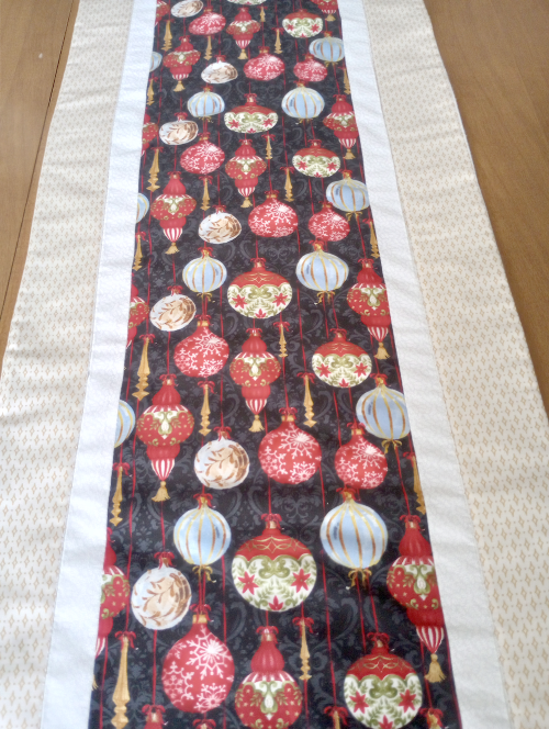 Holiday Wishes Ornament Table Runner - Image 6