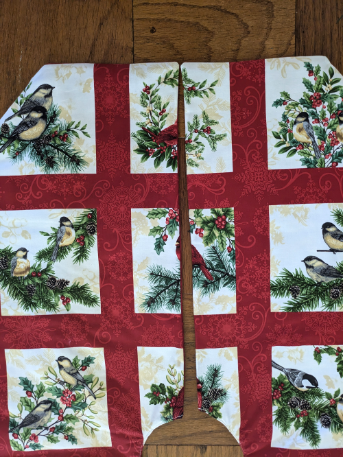 Bird and Cardinal Tree Skirt 46 inch - Image 5