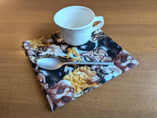 Cats Dinner Table Napkins - Image 6