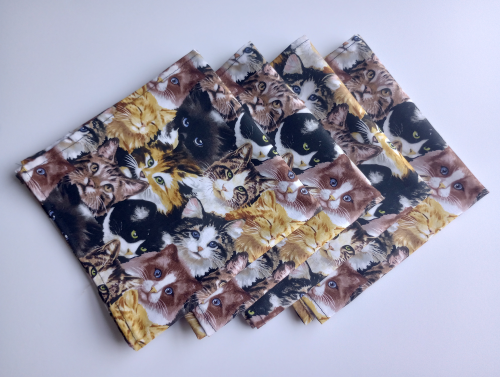 Cats Dinner Table Napkins - Image 10
