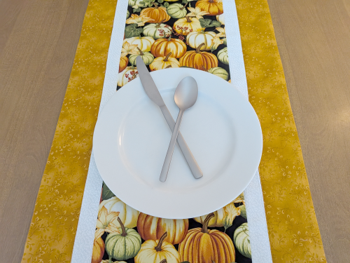 Pumpkin Table Runner Gold - Image 5