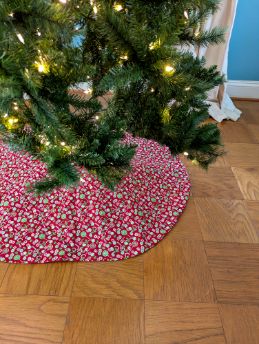 Candy Christmas Tree Skirt - Image 2