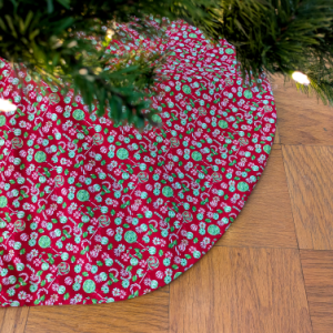Candy Christmas Tree Skirt
